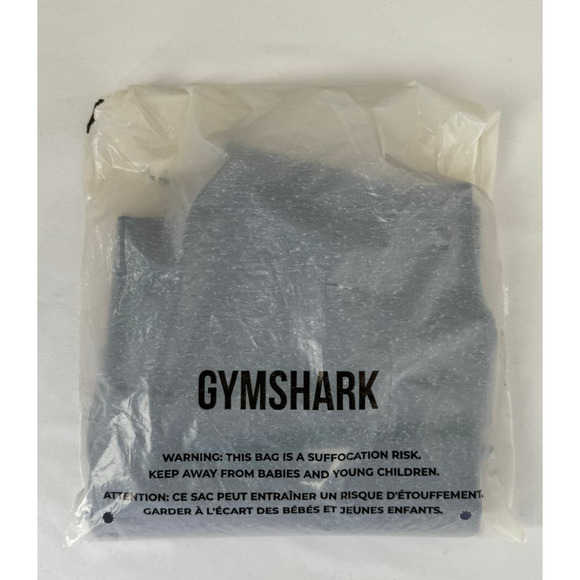 Gymshark Sweat Seamless Shorts Womens XS Evening Blue New Athleisure B6A4S - Picture 6 of 8